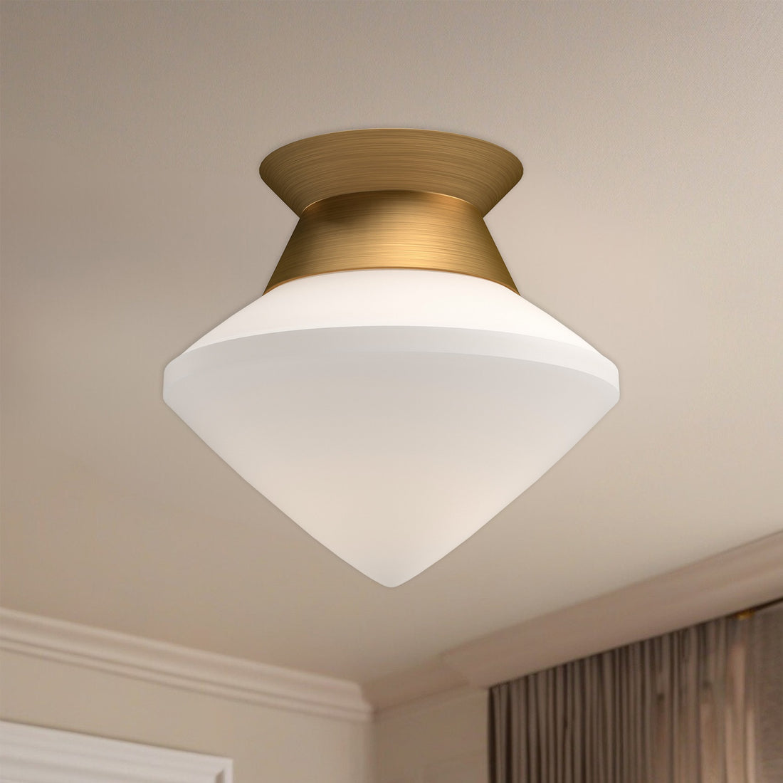 ALORA, NORA FLUSH MOUNTS, FLUSH MOUNT CEILING LIGHTS 