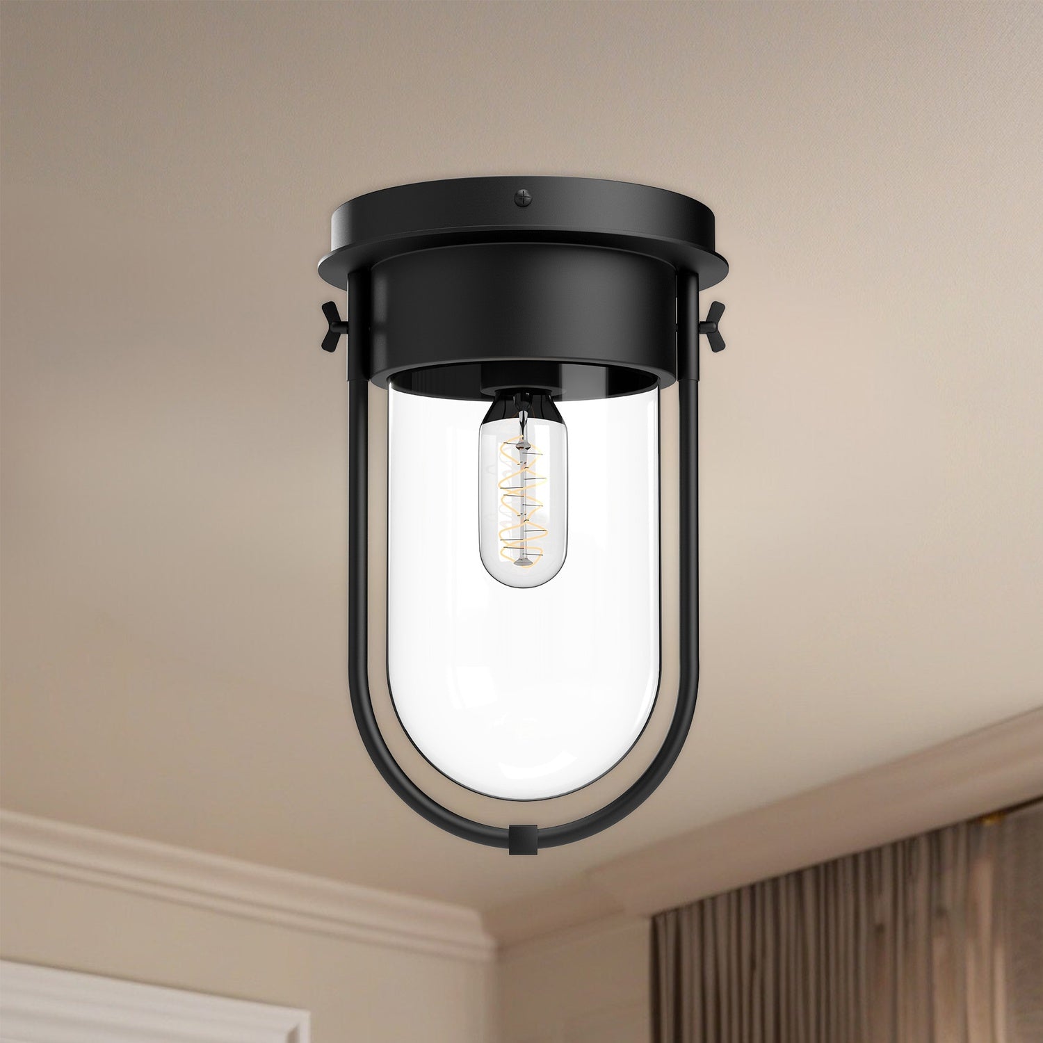 ALORA, CYRUS FLUSH MOUNTS, FLUSH MOUNT CEILING LIGHTS 