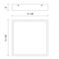 ALORA, SYDNEY FLUSH MOUNTS, FLUSH MOUNT CEILING LIGHTS