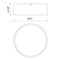 ALORA, BRISBANE FLUSH MOUNTS, FLUSH MOUNT CEILING LIGHTS