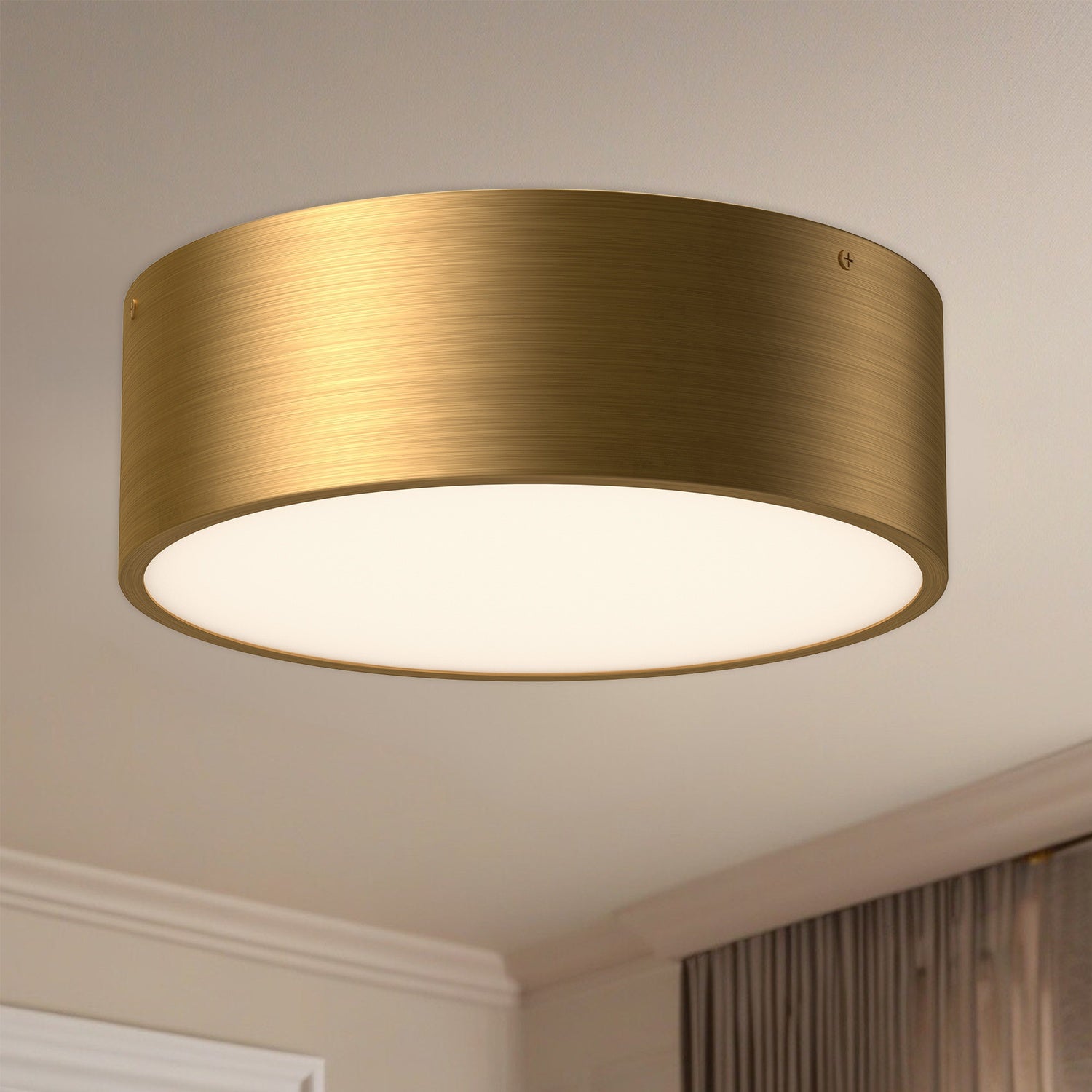 KUZCO LIGHTING INC, BRISBANE FLUSH MOUNTS, FLUSH MOUNT CEILING LIGHTS