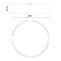 ALORA, BRISBANE FLUSH MOUNTS, FLUSH MOUNT CEILING LIGHTS