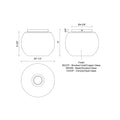 KUZCO LIGHTING INC, SAMAR FLUSH MOUNTS, FLUSH MOUNT CEILING LIGHTS