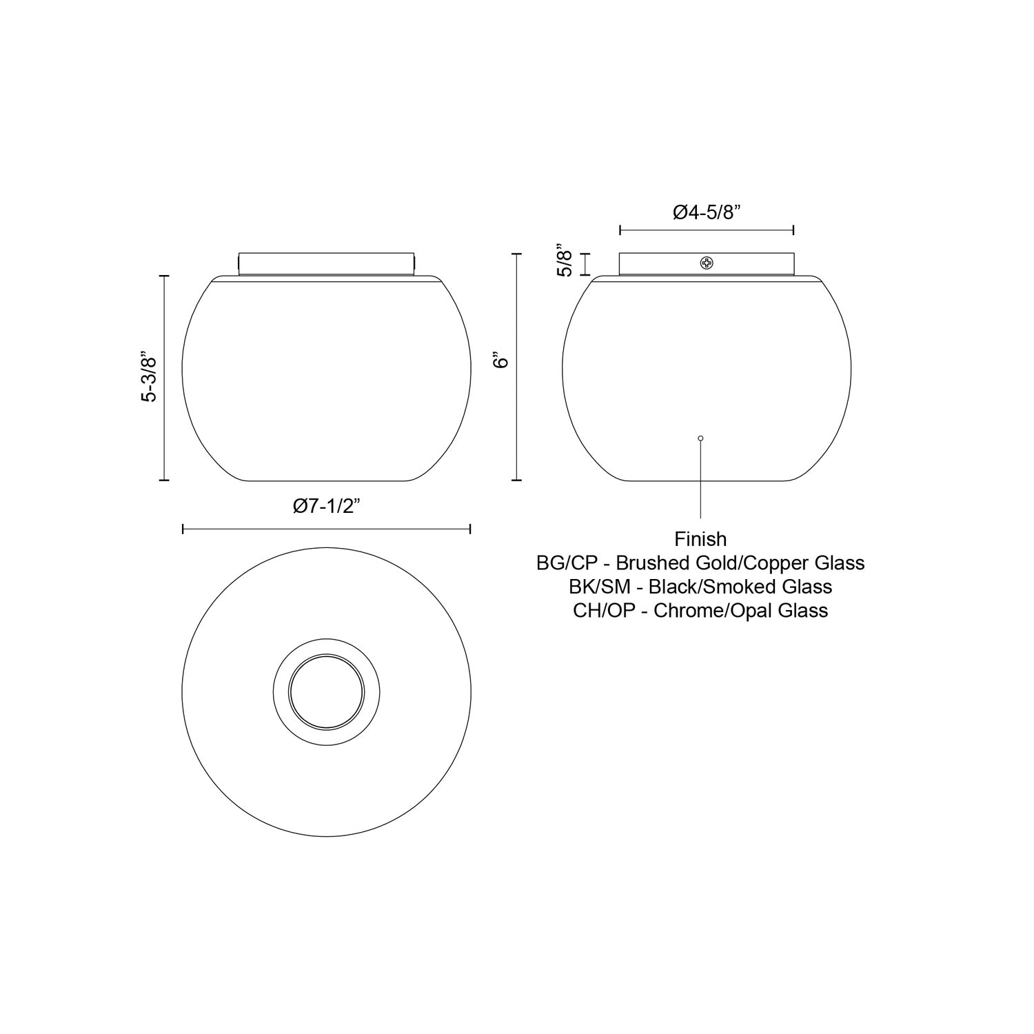 KUZCO LIGHTING INC, SAMAR FLUSH MOUNTS, FLUSH MOUNT CEILING LIGHTS