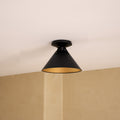 KUZCO LIGHTING INC, ARCHER FLUSH MOUNTS, FLUSH MOUNT CEILING LIGHTS