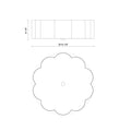 ALORA, BLOSSOM FLUSH MOUNTS, FLUSH MOUNT CEILING LIGHTS