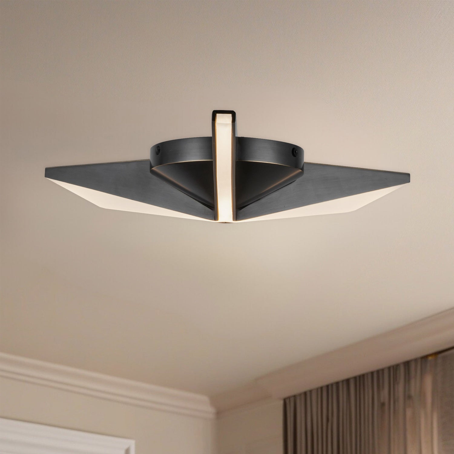 KUZCO LIGHTING INC, TACHI FLUSH MOUNTS, FLUSH MOUNT CEILING LIGHTS 