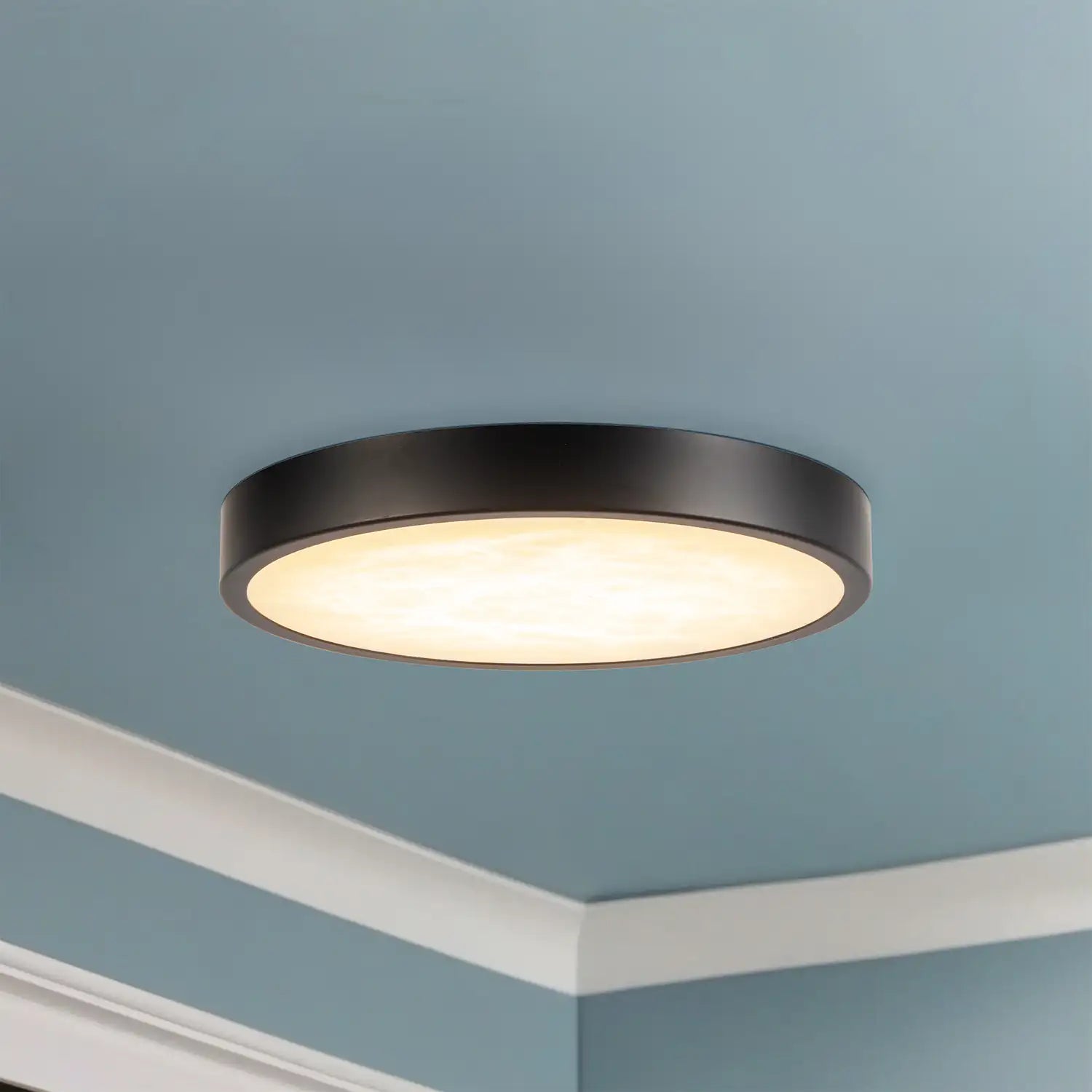 KUZCO LIGHTING INC, EVELYN FLUSH MOUNTS, FLUSH MOUNT CEILING LIGHTS