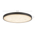 KUZCO LIGHTING INC, EVELYN FLUSH MOUNTS, FLUSH MOUNT CEILING LIGHTS