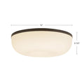 KUZCO LIGHTING INC, JADA FLUSH MOUNTS, FLUSH MOUNT CEILING LIGHTS