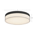 KUZCO LIGHTING INC, QUARA FLUSH MOUNTS, FLUSH MOUNT CEILING LIGHTS