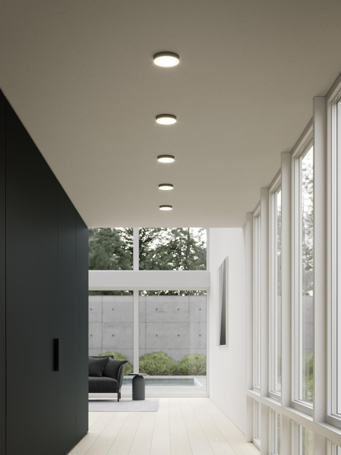 KUZCO LIGHTING INC, NOVEL FLUSH MOUNTS, FLUSH MOUNT CEILING LIGHTS