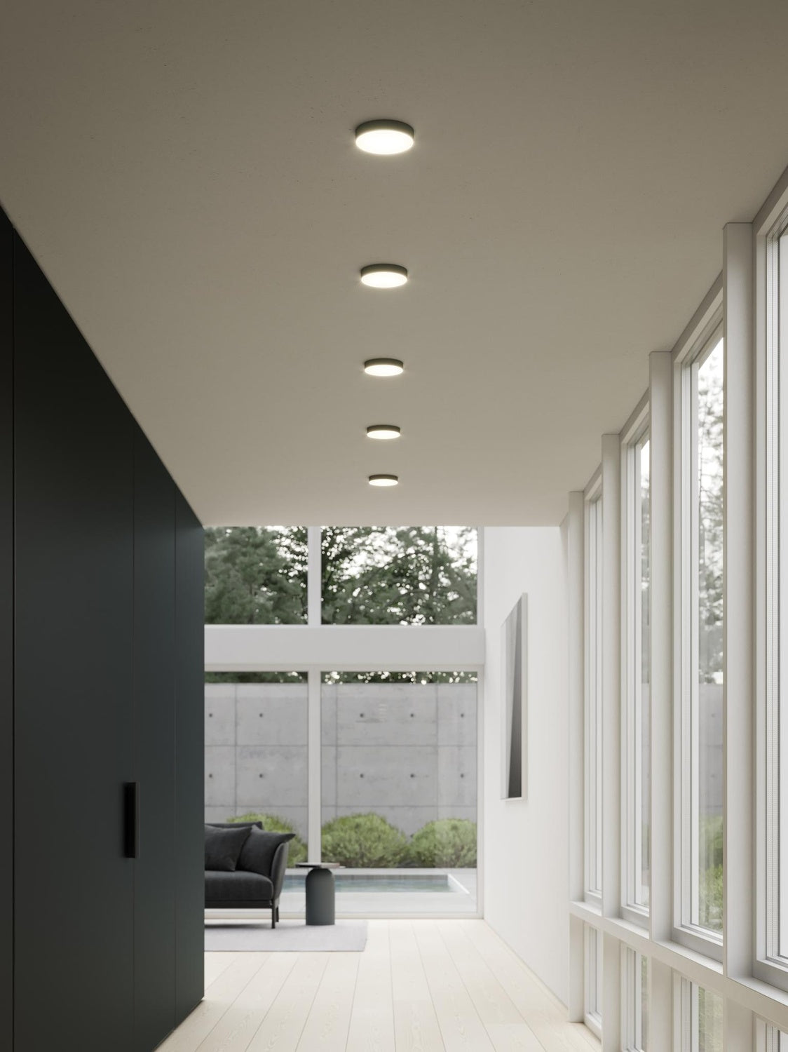 KUZCO LIGHTING INC, NOVEL FLUSH MOUNTS, FLUSH MOUNT CEILING LIGHTS