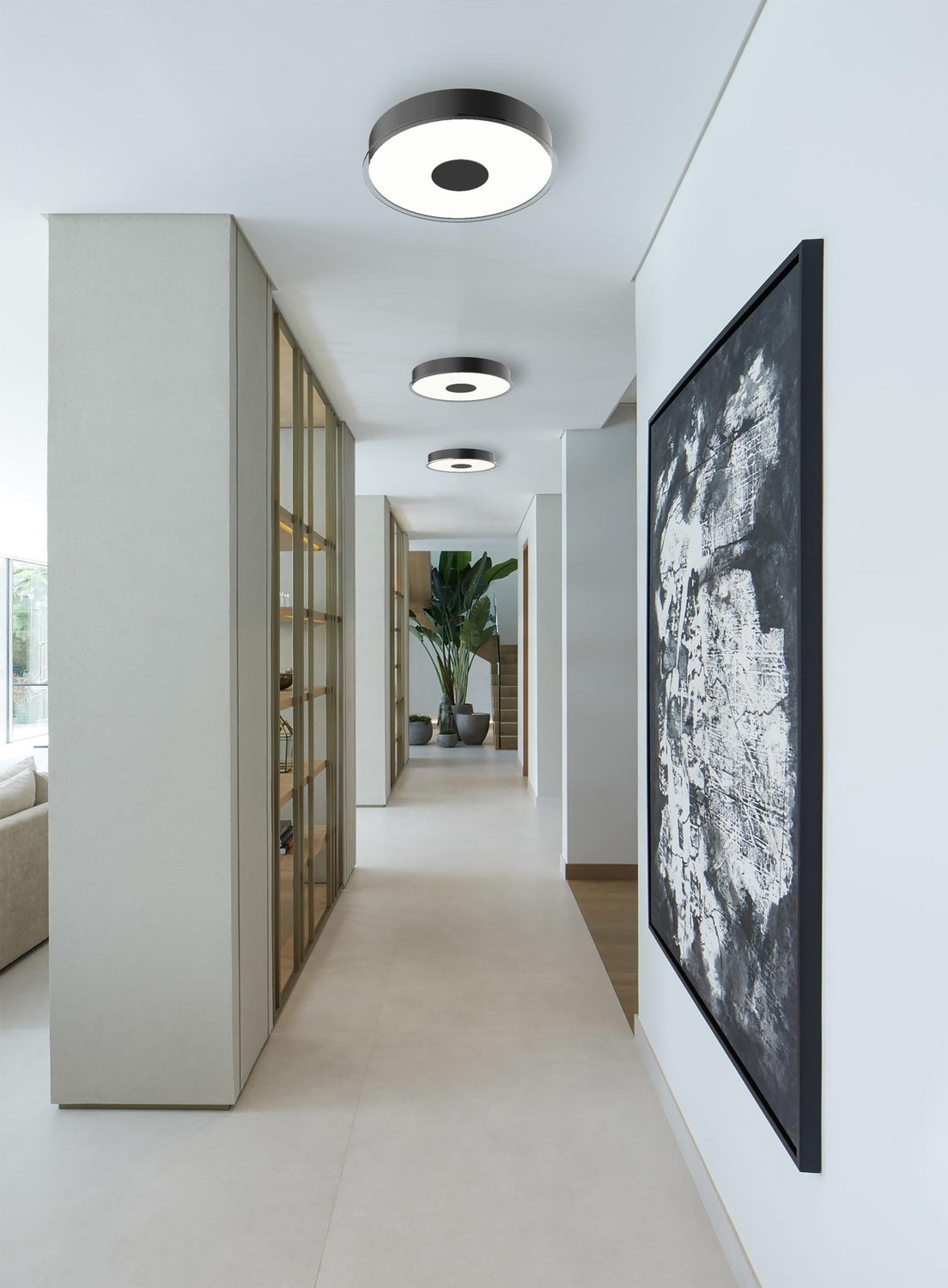 KUZCO LIGHTING INC, PARKER FLUSH MOUNTS, FLUSH MOUNT CEILING LIGHTS