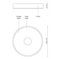 KUZCO LIGHTING INC, PARKER FLUSH MOUNTS, FLUSH MOUNT CEILING LIGHTS