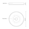 KUZCO LIGHTING INC, PARKER FLUSH MOUNTS, FLUSH MOUNT CEILING LIGHTS
