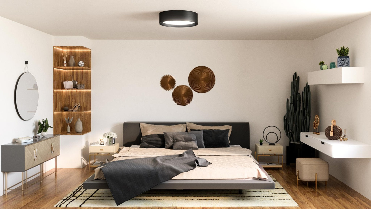 KUZCO LIGHTING INC, DALTON FLUSH MOUNTS, FLUSH MOUNT CEILING LIGHTS