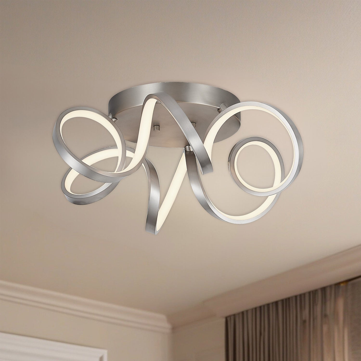 KUZCO LIGHTING INC, SYNERGY FLUSH MOUNTS, FLUSH MOUNT CEILING LIGHTS