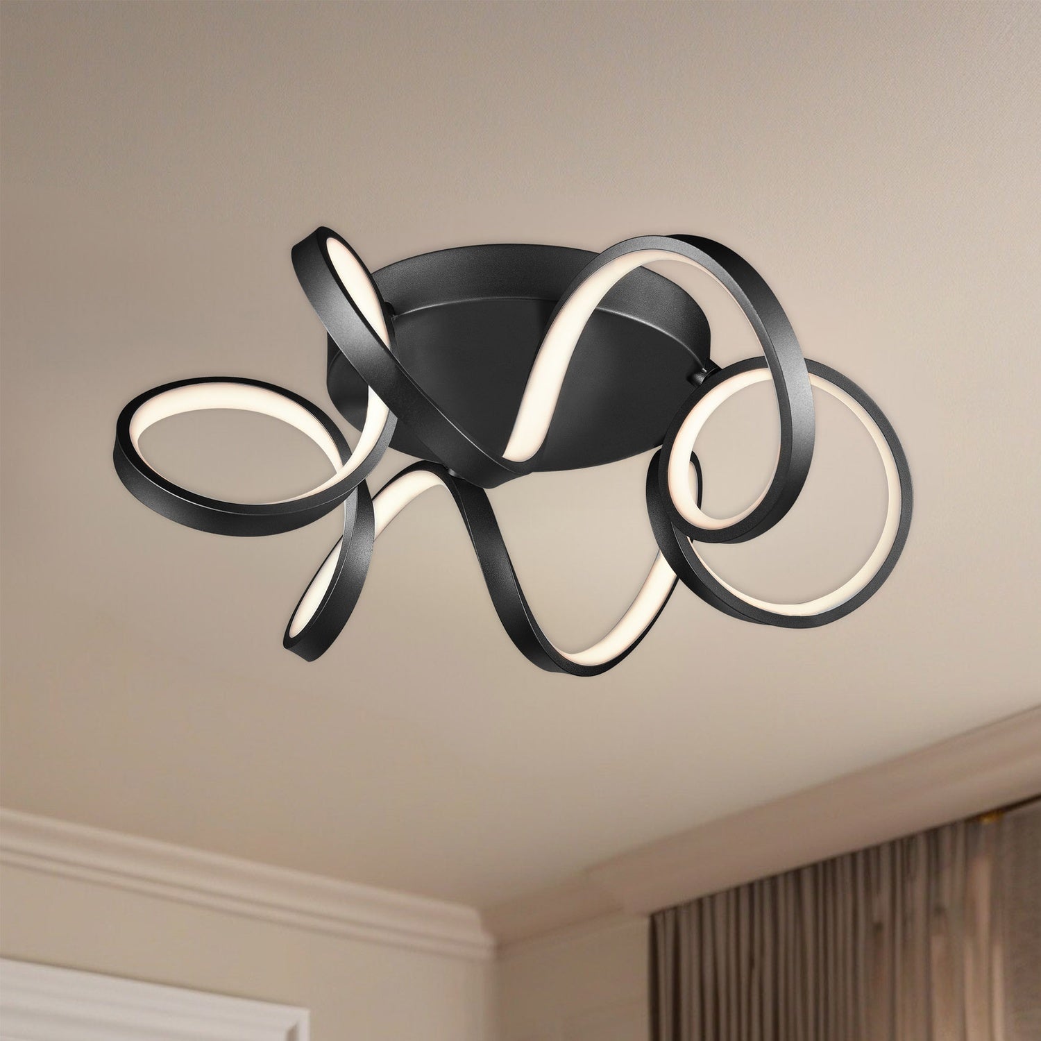 KUZCO LIGHTING INC, SYNERGY FLUSH MOUNTS, FLUSH MOUNT CEILING LIGHTS