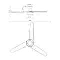 ALORA, RUBIO-H CEILING FANS, OUTDOOR CEILING FAN