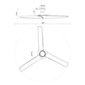 ALORA, EMIKO-H CEILING FANS, OUTDOOR CEILING FAN