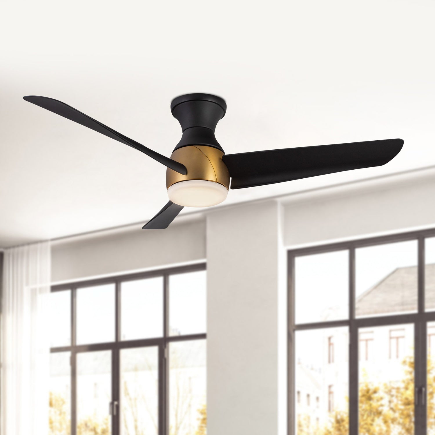 KUZCO LIGHTING INC, THALIA HUGGER FANS, OUTDOOR CEILING FAN