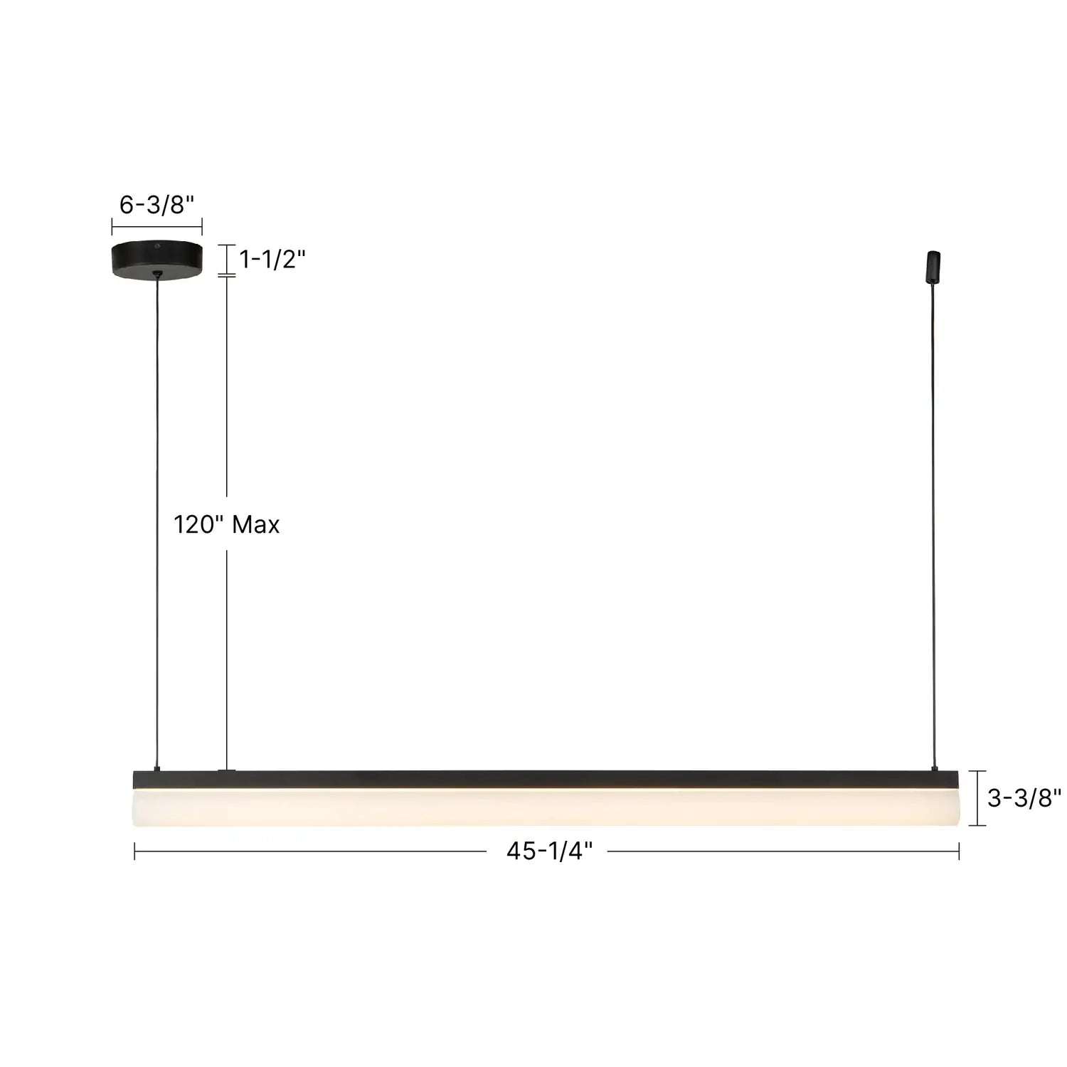 KUZCO LIGHTING INC, NIO LINEAR PENDANTS, PENDANT LIGHT