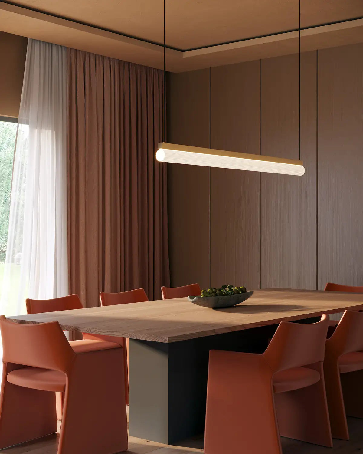 KUZCO LIGHTING INC, NIO LINEAR PENDANTS, PENDANT LIGHT