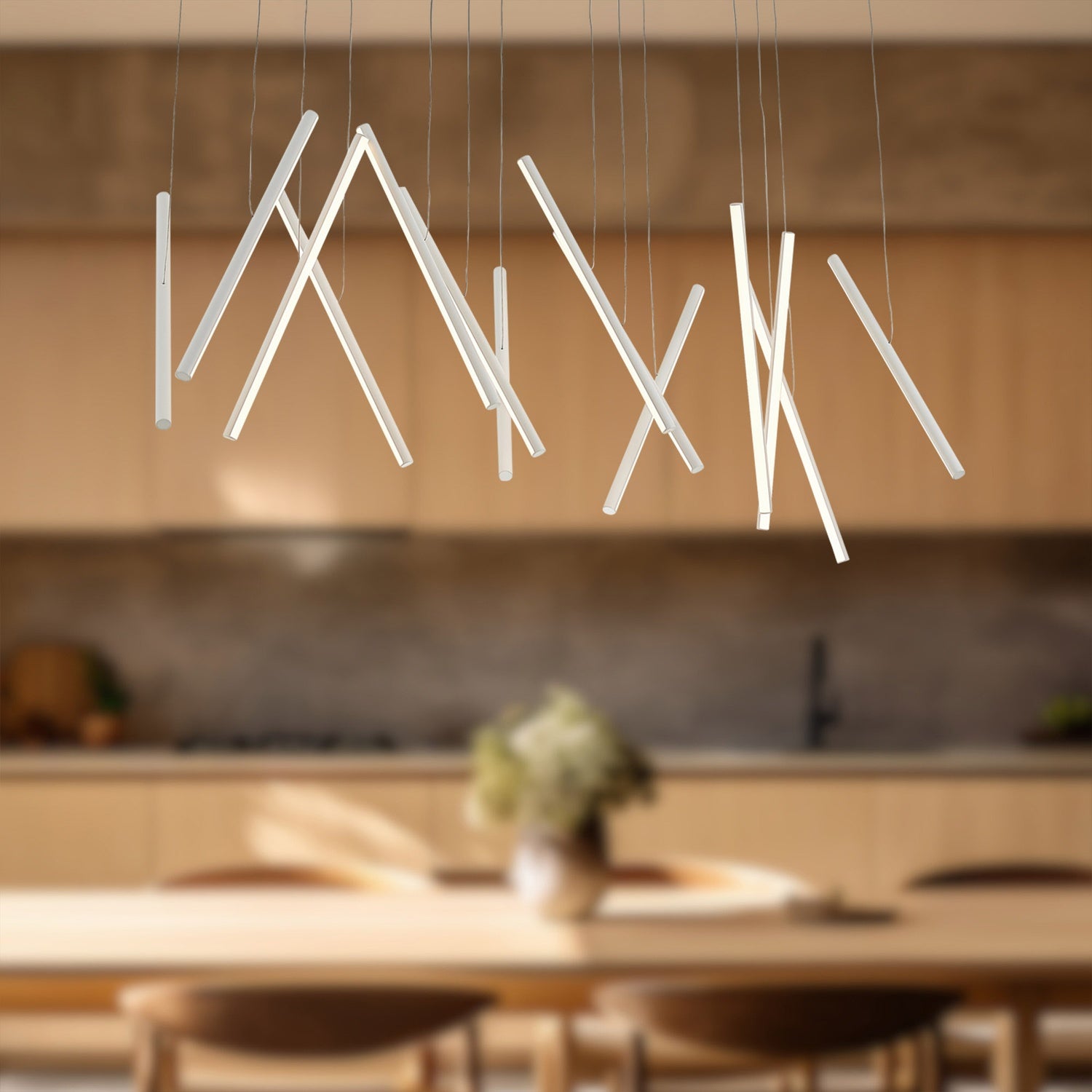 KUZCO LIGHTING INC, CHUTE LINEAR PENDANTS, PENDANT LIGHT