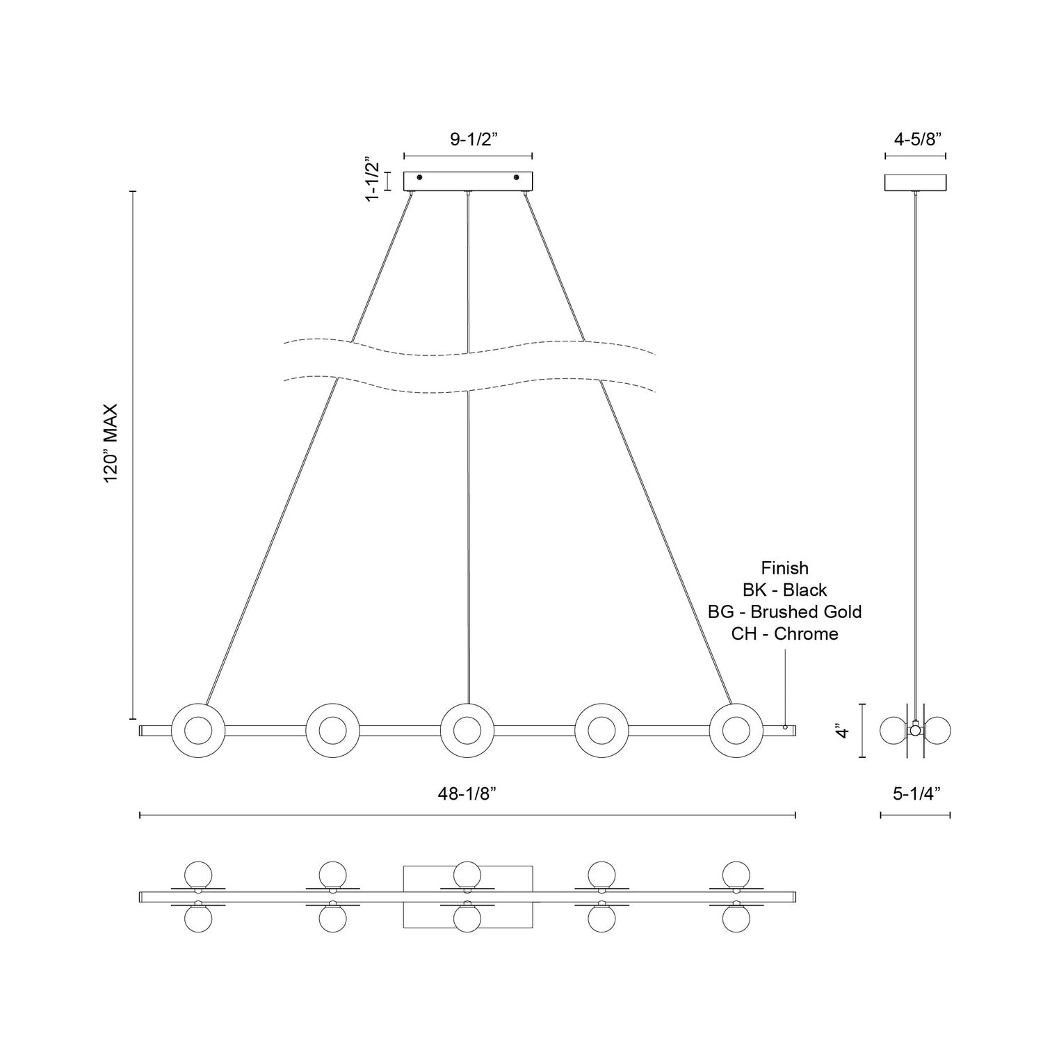 KUZCO LIGHTING INC, ELIXIR LINEAR PENDANTS, PENDANT LIGHT