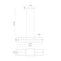 KUZCO LIGHTING INC, MONDRIAN LINEAR PENDANTS, PENDANT LIGHT
