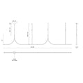 KUZCO LIGHTING INC, THREAD LINEAR PENDANTS, PENDANT LIGHT