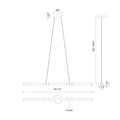 KUZCO LIGHTING INC, AKARI LINEAR PENDANTS, PENDANT LIGHT