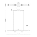 KUZCO LIGHTING INC, DUNE LINEAR PENDANTS, PENDANT LIGHT