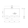 KUZCO LIGHTING INC, HILO LINEAR PENDANTS, PENDANT LIGHT