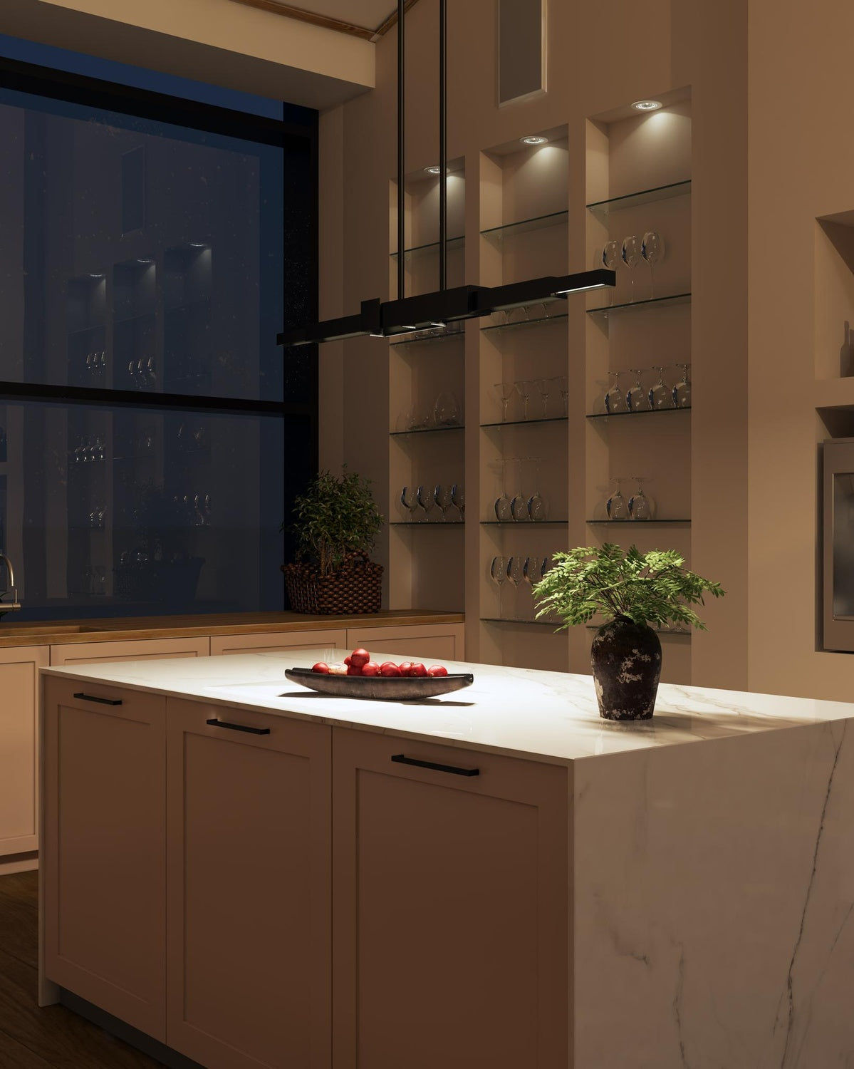KUZCO LIGHTING INC, ENZO LINEAR PENDANTS, PENDANT LIGHT