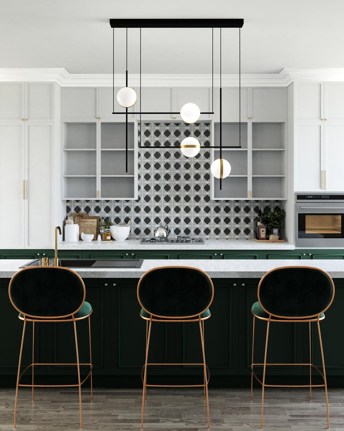 ALORA, TAGLIATO LINEAR PENDANTS, PENDANT LIGHT