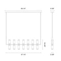 ALORA, REVOLVE LINEAR PENDANTS, PENDANT LIGHT