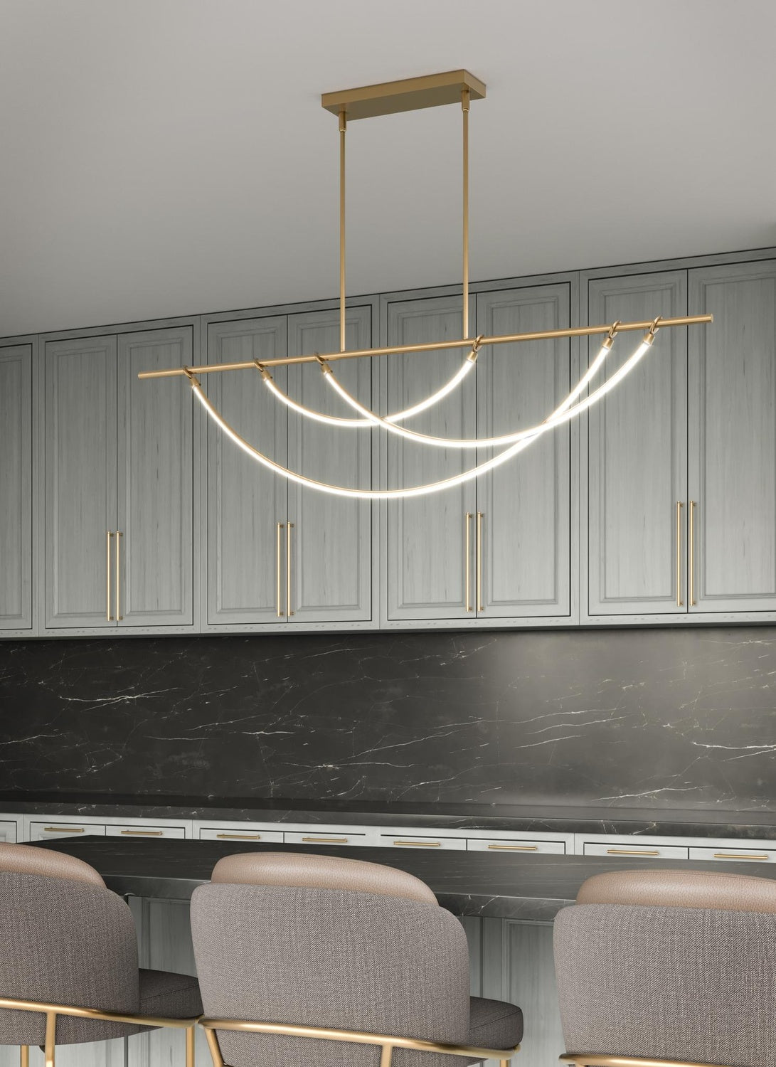 KUZCO LIGHTING INC, ARYAS LINEAR PENDANTS, PENDANT LIGHT