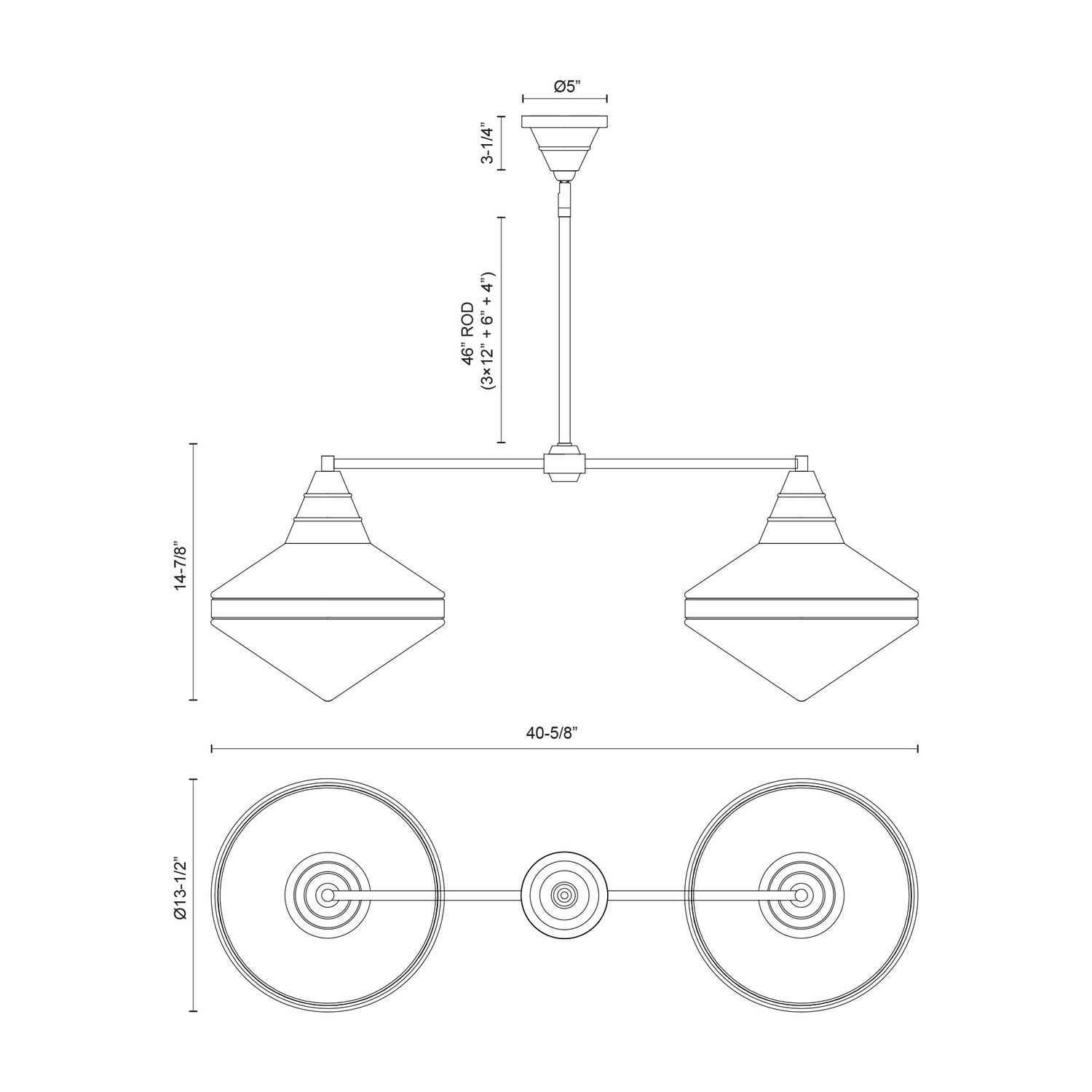 KUZCO LIGHTING INC, WILLARD LINEAR PENDANTS, PENDANT LIGHT