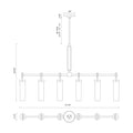 ALORA, WYNWOOD LINEAR PENDANTS, PENDANT LIGHT