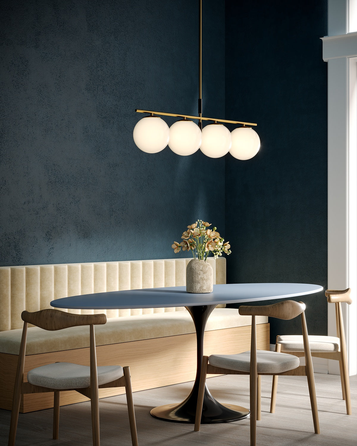 ALORA MOOD, ZURI LINEAR PENDANTS, PENDANT LIGHT