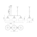ALORA, LANCASTER LINEAR PENDANTS, PENDANT LIGHT