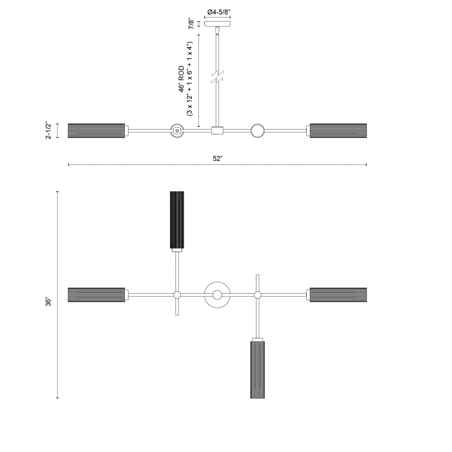 KUZCO LIGHTING INC, COLBY LINEAR PENDANTS, PENDANT LIGHT