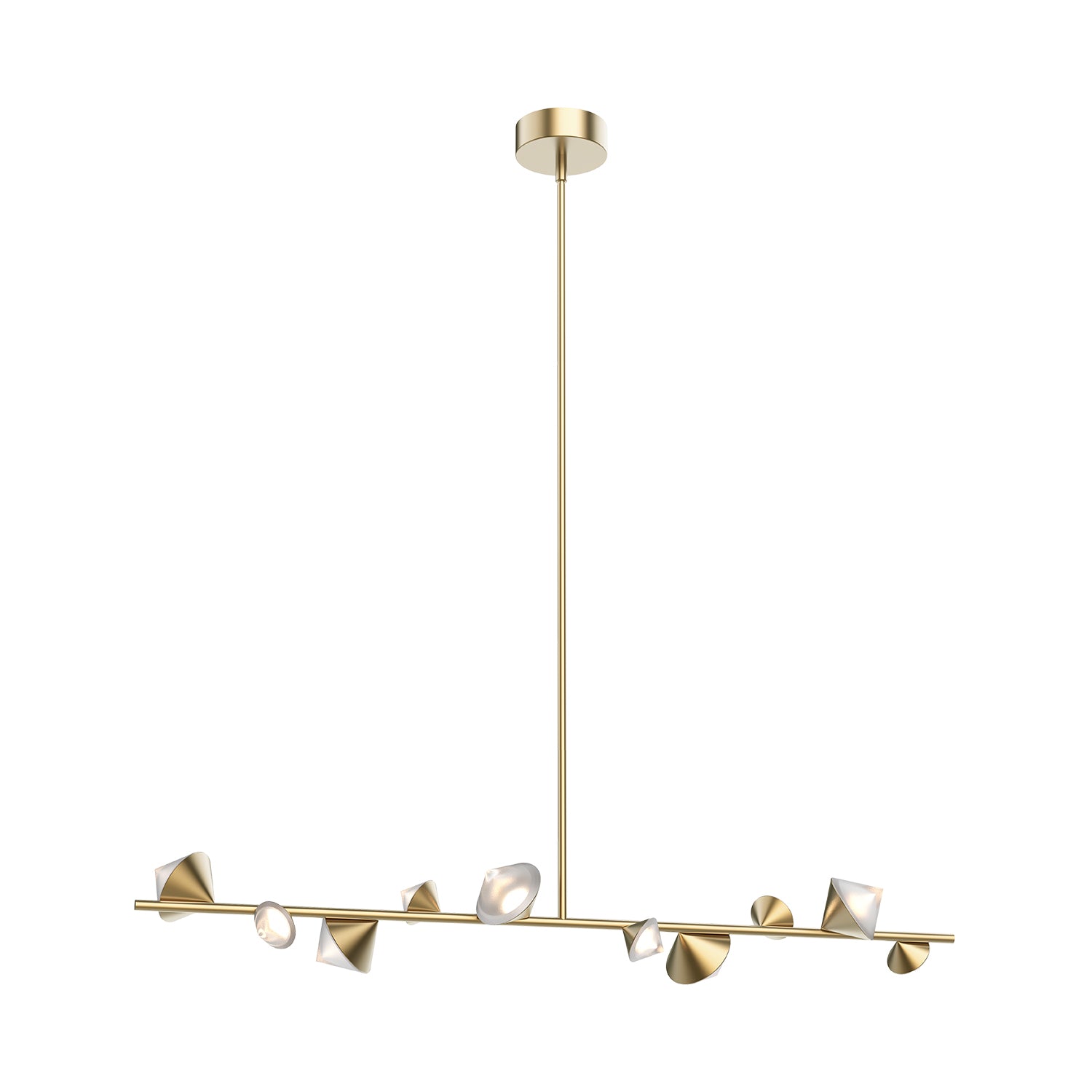 KUZCO LIGHTING INC, GEODE LINEAR PENDANTS, PENDANT LIGHT