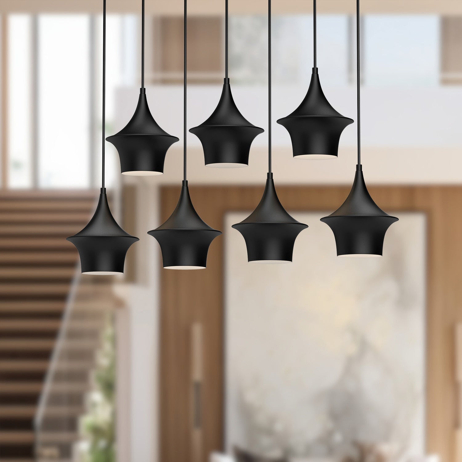 KUZCO LIGHTING INC, EMIKO LINEAR PENDANTS, PENDANT LIGHT