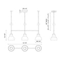 ALORA, WESTLAKE LINEAR PENDANTS, PENDANT LIGHT