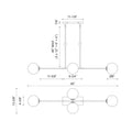 KUZCO LIGHTING INC, CASSIA LINEAR PENDANTS, PENDANT LIGHT