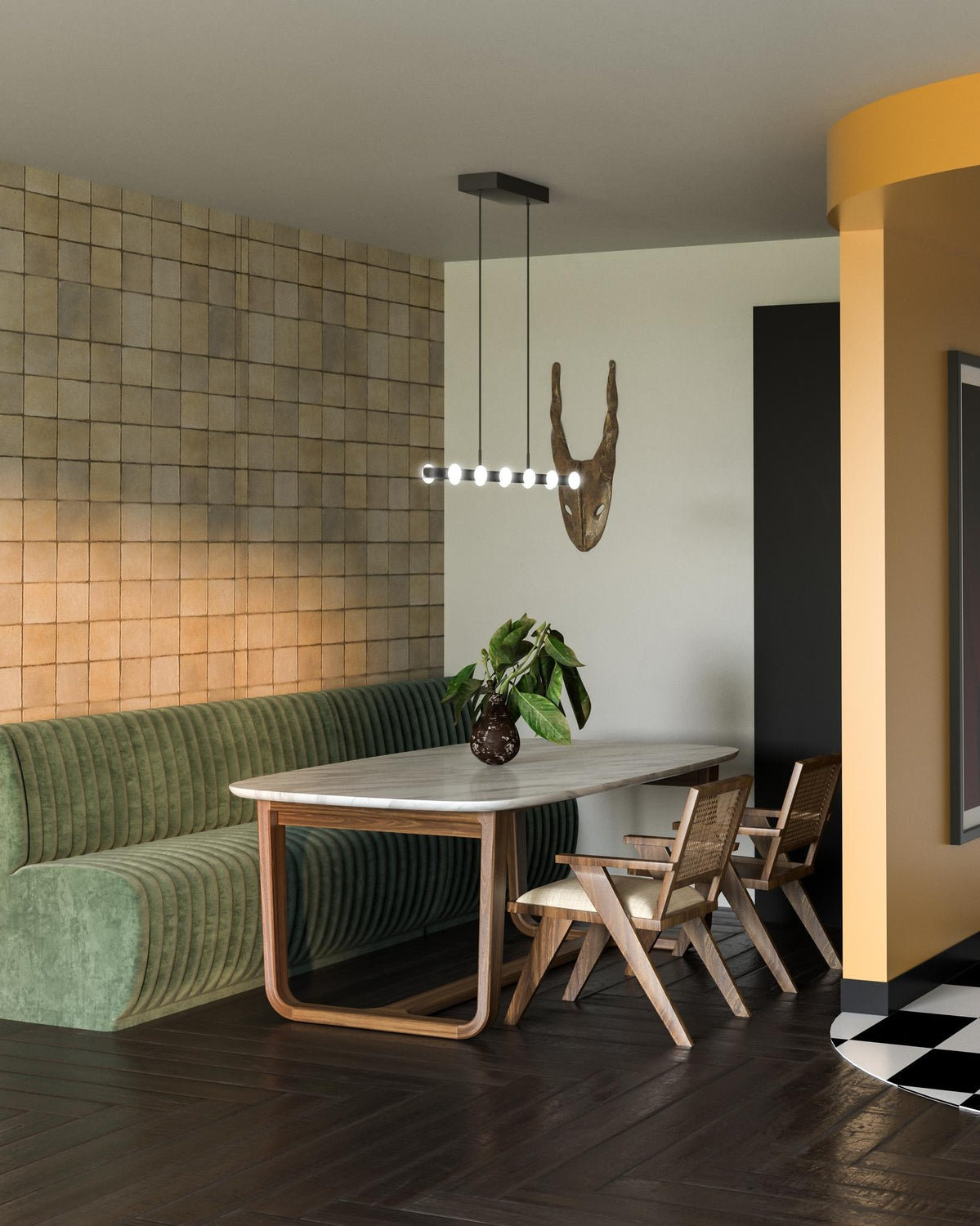 KUZCO LIGHTING INC, REZZ LINEAR PENDANTS, PENDANT LIGHT