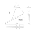 KUZCO LIGHTING INC, LEX LINEAR PENDANTS, PENDANT LIGHT